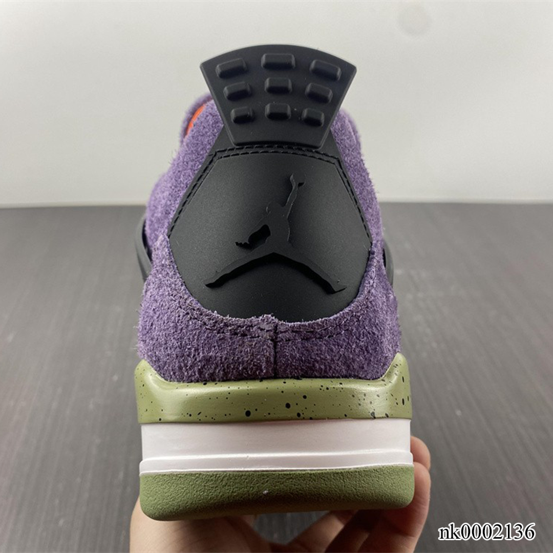 AJ 4 Canyon Purple Shoes Sneakers - nk0002136 image 3
