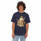 Hunting Season Spooky Camo Mallards Unisex Oversized Boxy Tee image 33
