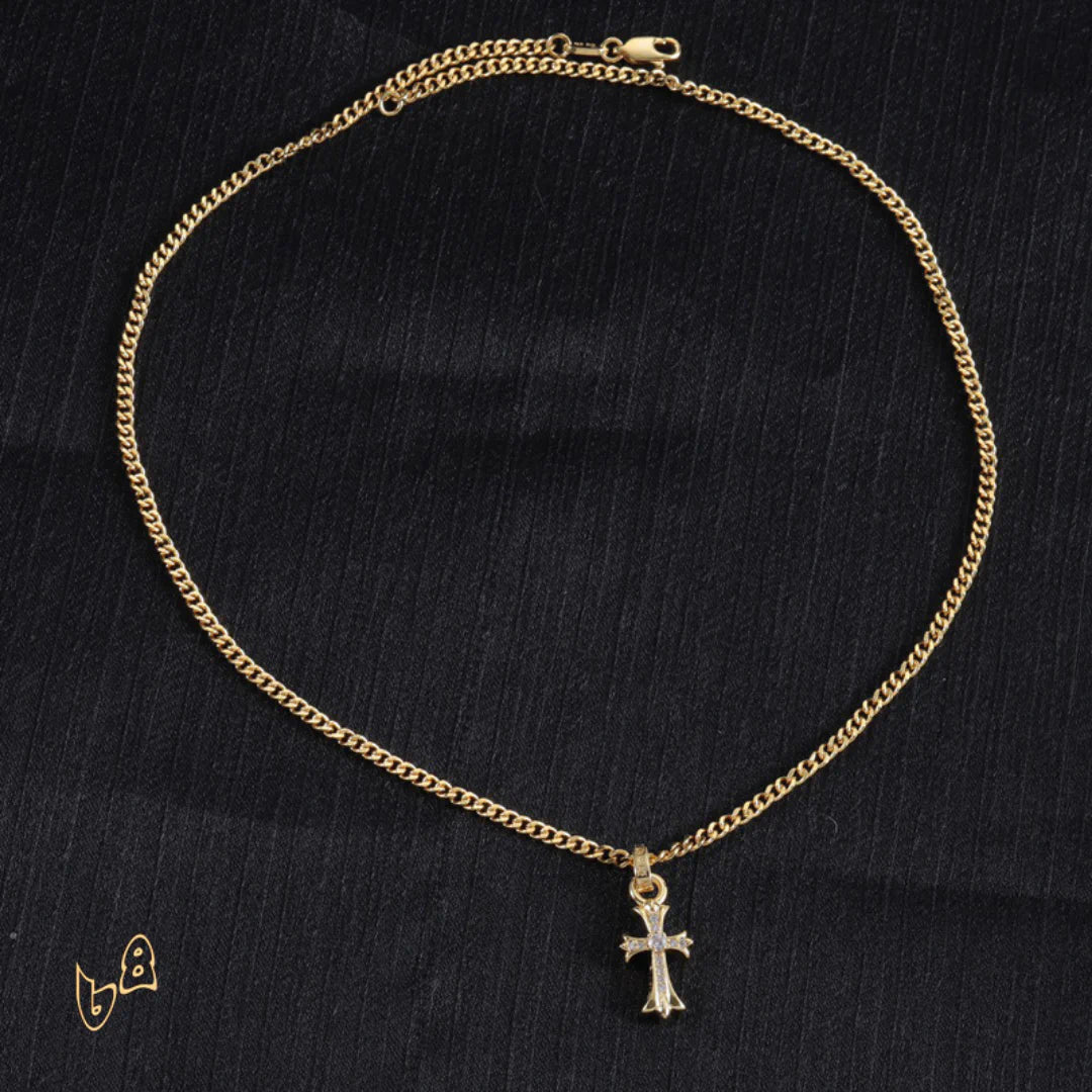 CH Cross Pendant Necklace - CH0026 image 3