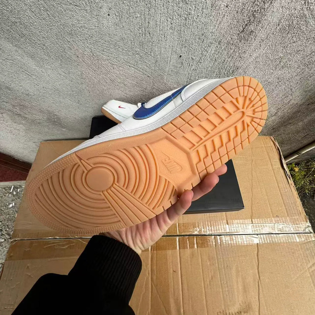 AJ 1 Low Dodgers Shoes Sneakers - nk0005002 image 8