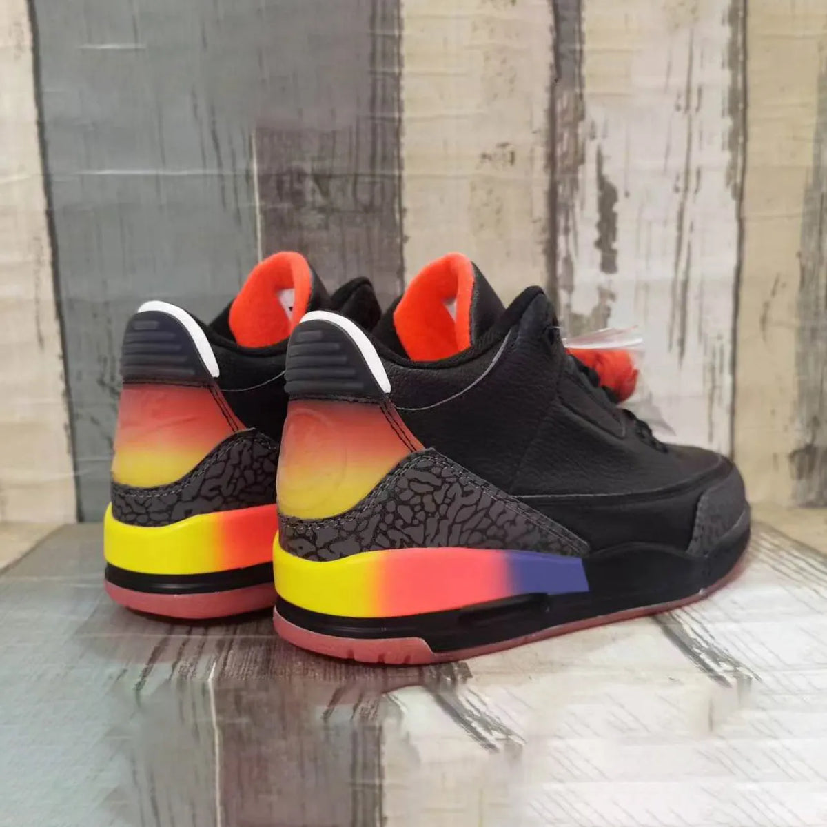 J Balvin x AJ 3 Rio Shoes Sneakers - nk0003832 image 5