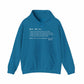 Beef Definition Hooded Sweatshirt - 4XL, Antique Sapphire image