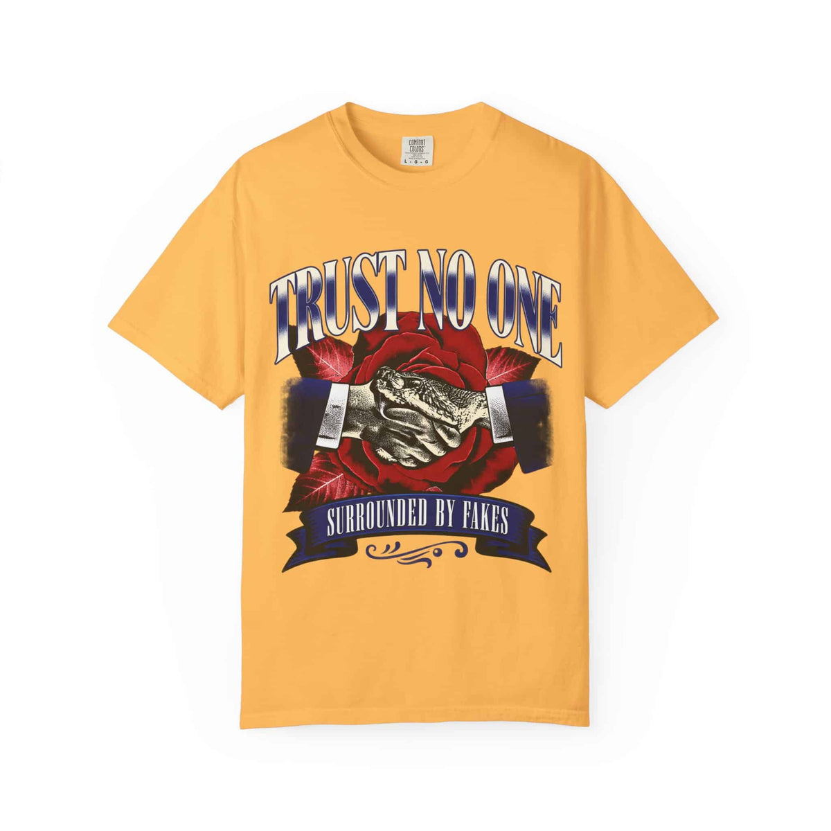 Graphic Print  Unisex Garment-Dyed T-shirt - POD0037 image 16