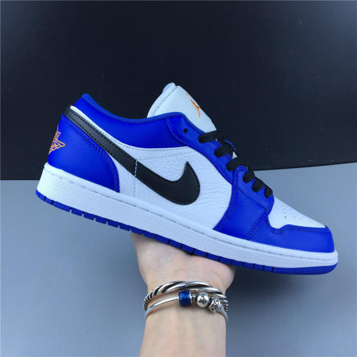 AJ 1 Low Hyper Royal Orange Peel Shoes Sneakers - nk0000141 image 2