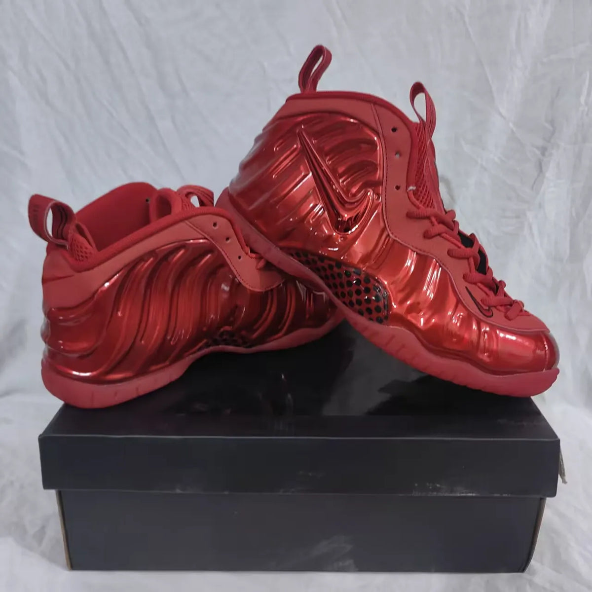 Air Foamposite Pro "Gym Red/ Red October" Shoes Sneakers – nk0004601 image 14