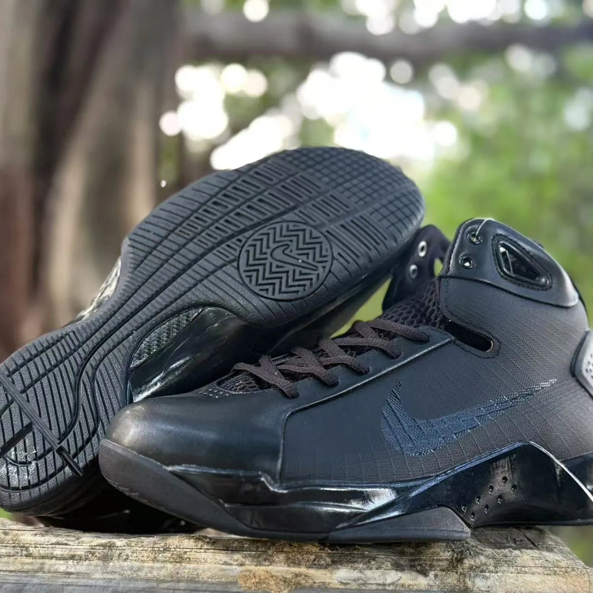 NK Hyperdunk '08 Retro 'Triple Black' Shoes Sneakers - nk0005459 image 4
