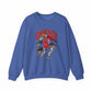 Graphic Print Crewneck Sweatshirt - POD0038 image