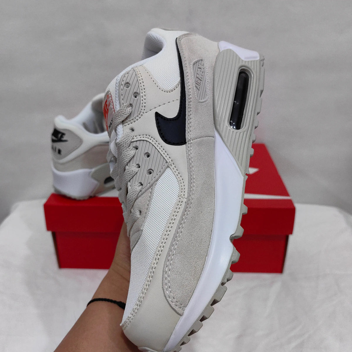 AM 90 'Light Bone' Shoes Sneakers – nk0005025 image 5