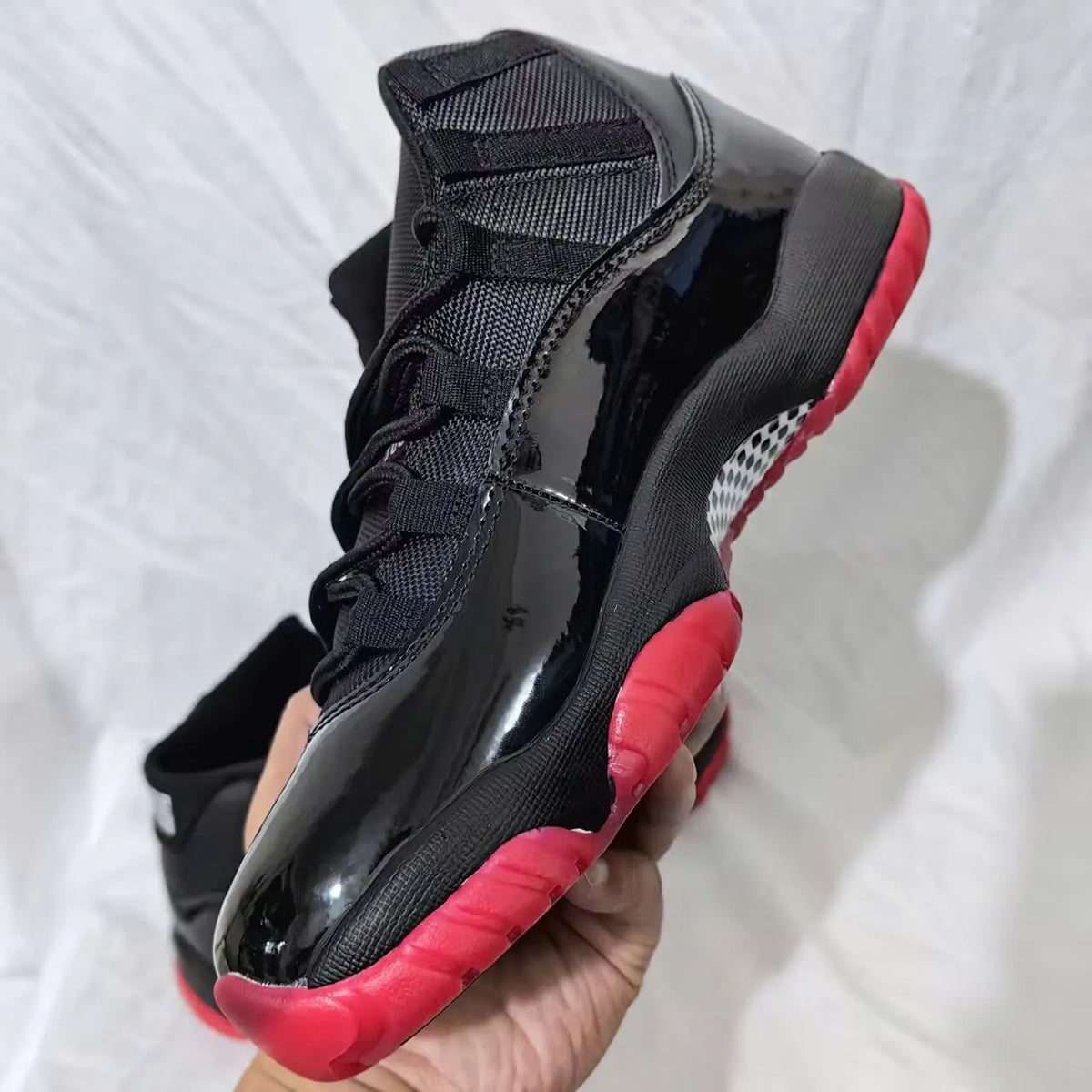 AJ 11 "72-10" Bred Custom Shoes Sneakers - nk0004103 image 5