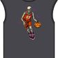 Halloween Basketball Unisex Garment-Dyed Muscle Tee image 12