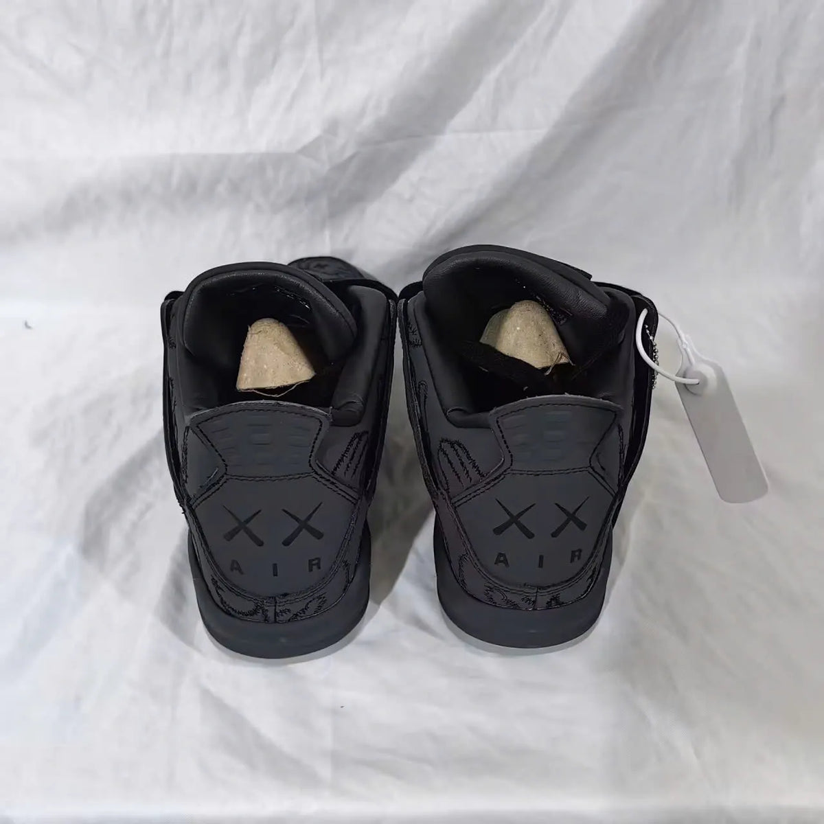 KAWS x AJ 4 Black Shoes Sneakers – nk0000025 image 6