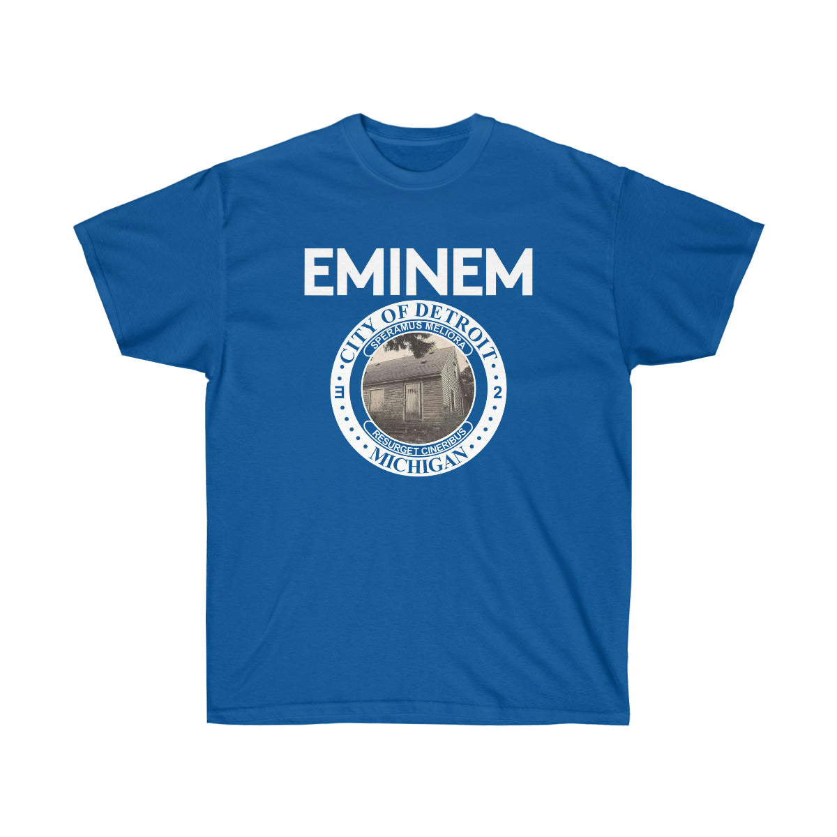 City Of Detroit Men T-Shirt - Royal, 2XL image