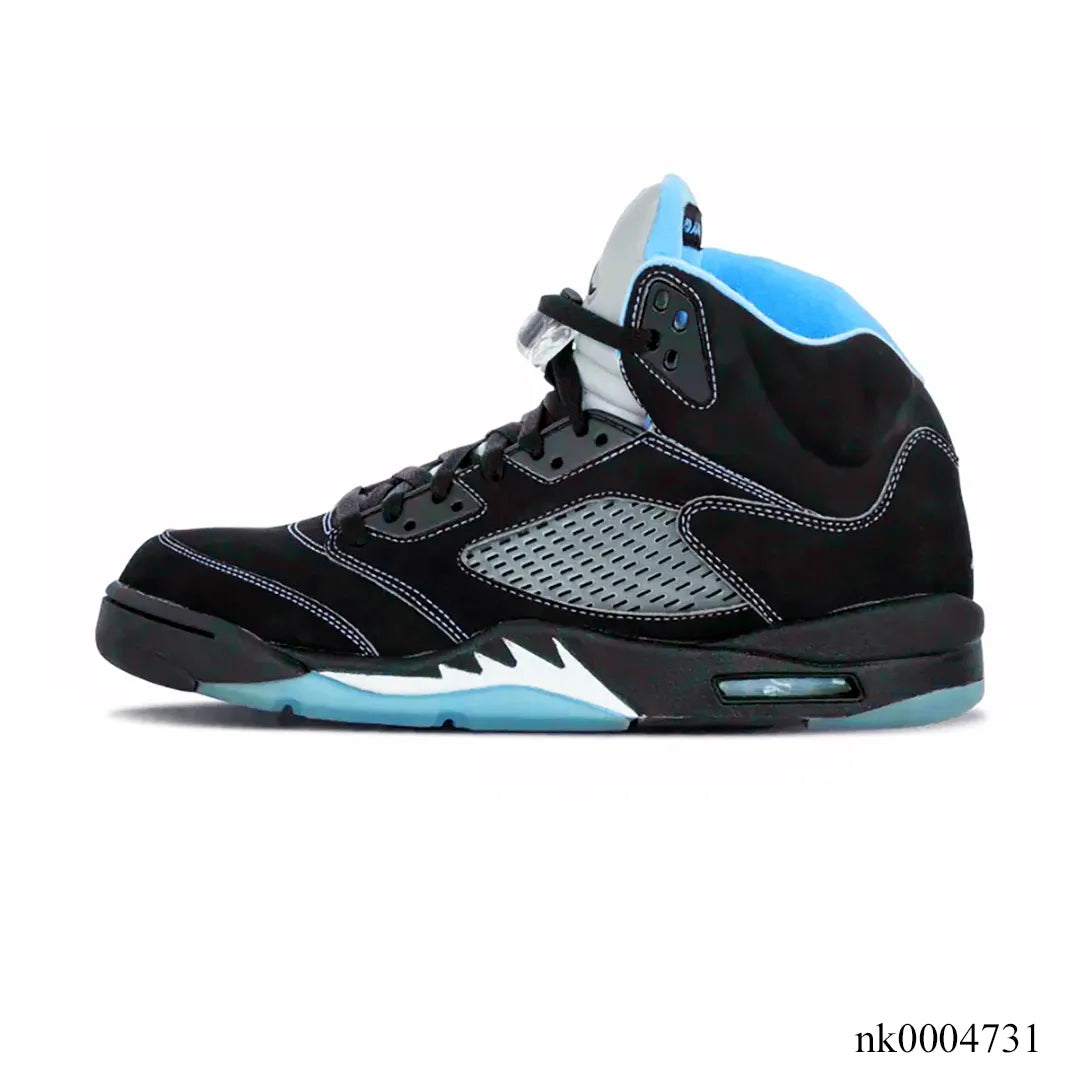AJ 5 Black UNC/ Black Carolina Shoes Sneakers - nk0004731 image 1