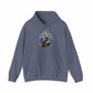 Airborne Legend Hooded Sweatshirt - XL, Heather Navy image