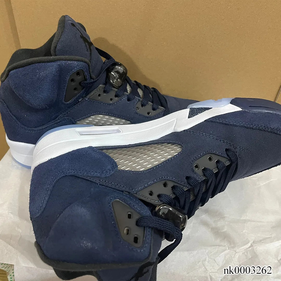 AJ 5 Midnight Navy Shoes Sneakers - nk0003262 image 8