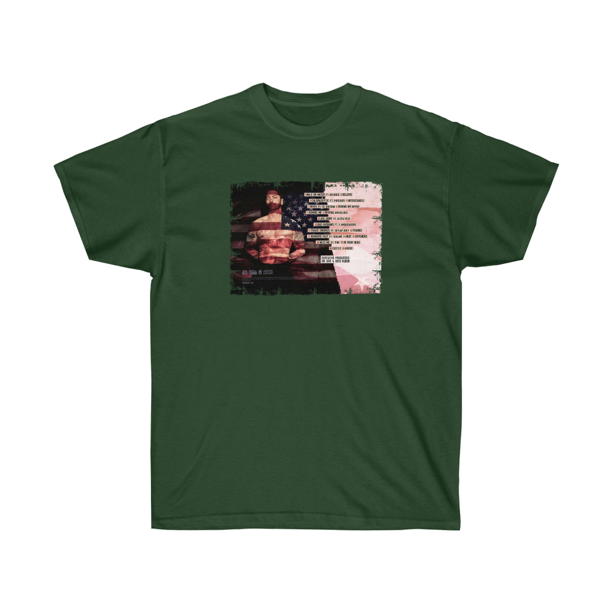 All Song Rap Men T-Shirt - Forest Green, XL image