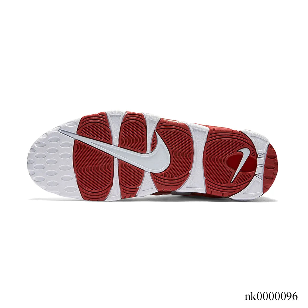 Air More Uptempo Varsity Red Shoes Sneakers - nk0000096 image 4