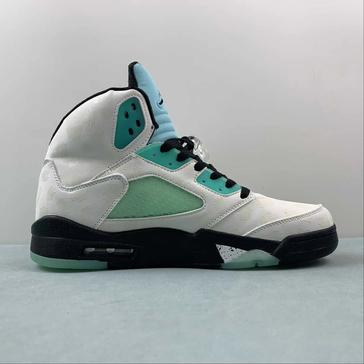 AJ 5 Retro Island Green Shoes Sneakers - nk0000087 image 4