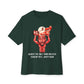 Nas The Last Word  Unisex Oversized Boxy Tee - Forest, L image