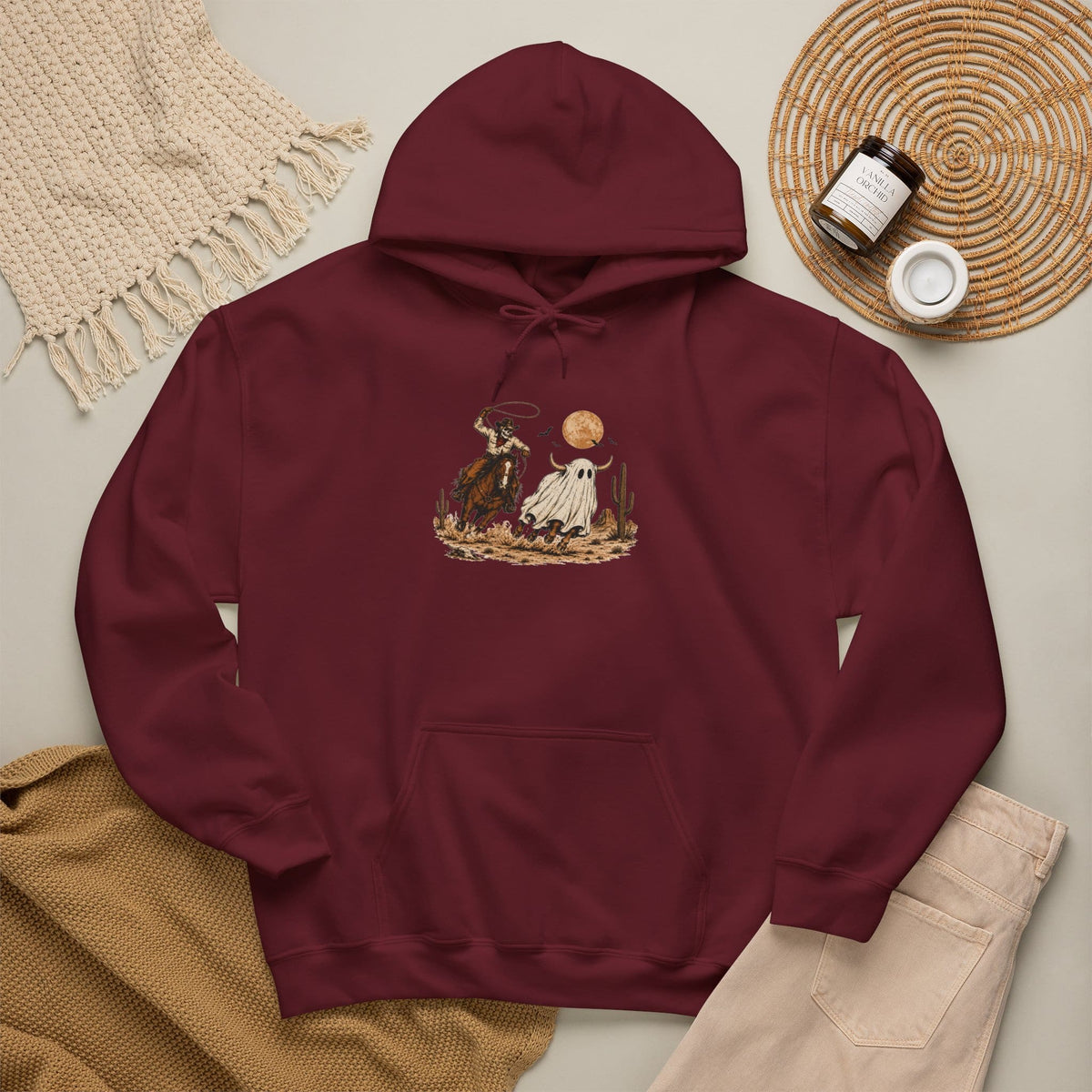 Halloween Cowboy Hooded Sweatshirt image 88
