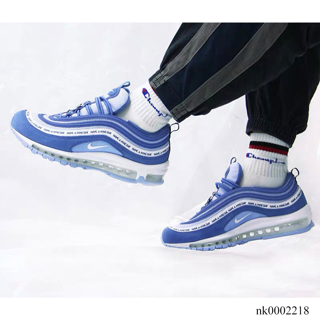 AM 97 Have a Nike Day Indigo Storm Shoes Sneakers - nk0002218 image 4