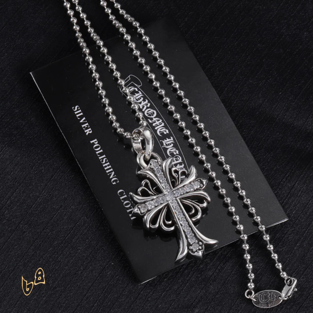 CH Cross Pendant Necklace - CH0021 image 2