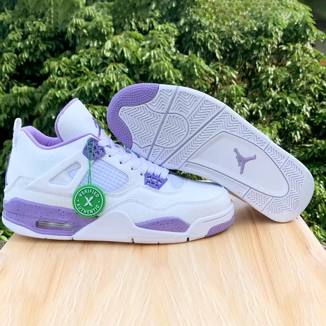AJ 4 Purple Oreo Shoes Sneakers – nk0004378 image 4