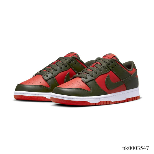 Dunk Low Mystic Red Cargo Khaki Shoes Sneakers - nk0003547 image 2