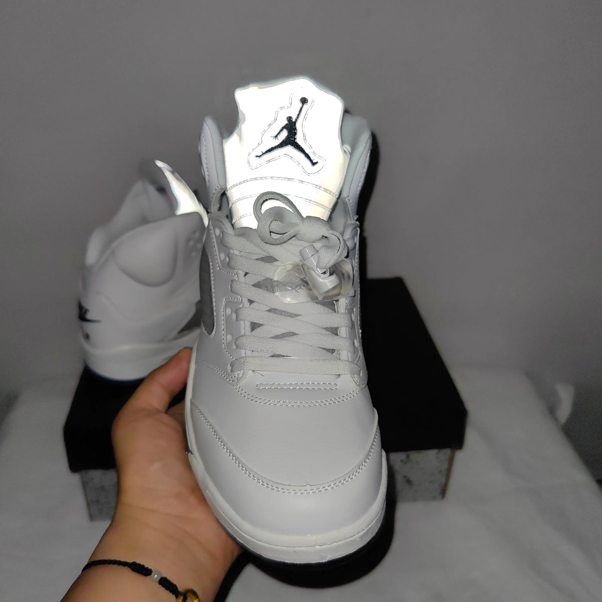 AJ 5 White Metallic (2026) Shoes Sneakers - nk0004576 image 4