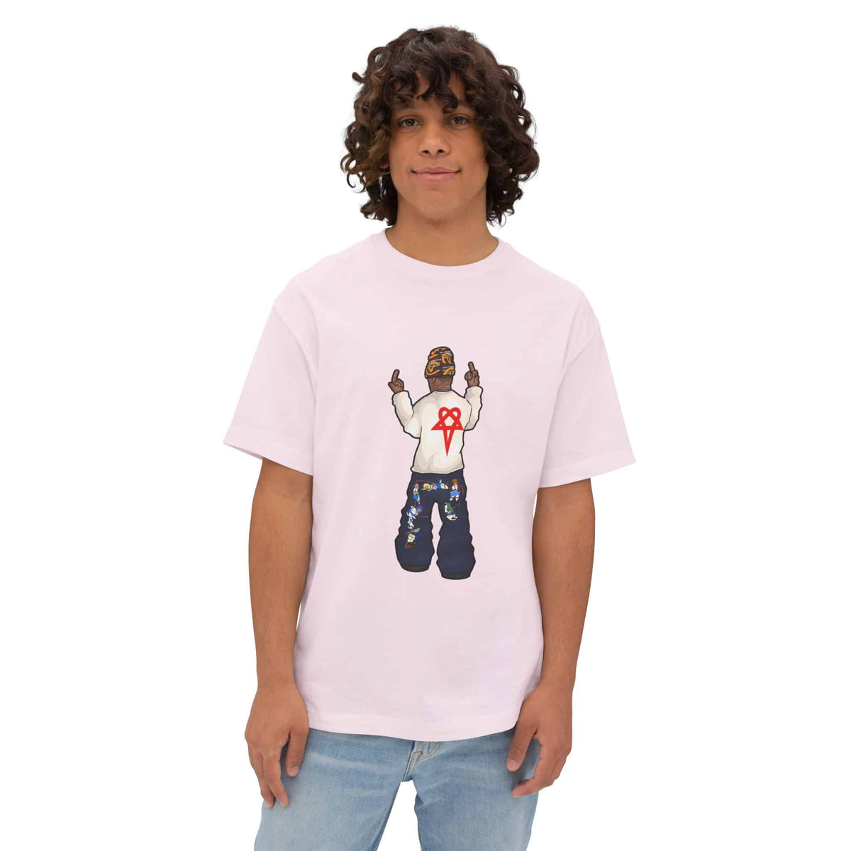 Rebel Attitude Unisex Oversized Boxy Tee image 10