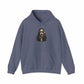 Halloween Ghostface Hooded Sweatshirt - XL, Heather Navy image