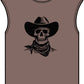 Outlaw Skull Unisex Garment-Dyed Muscle Tee image