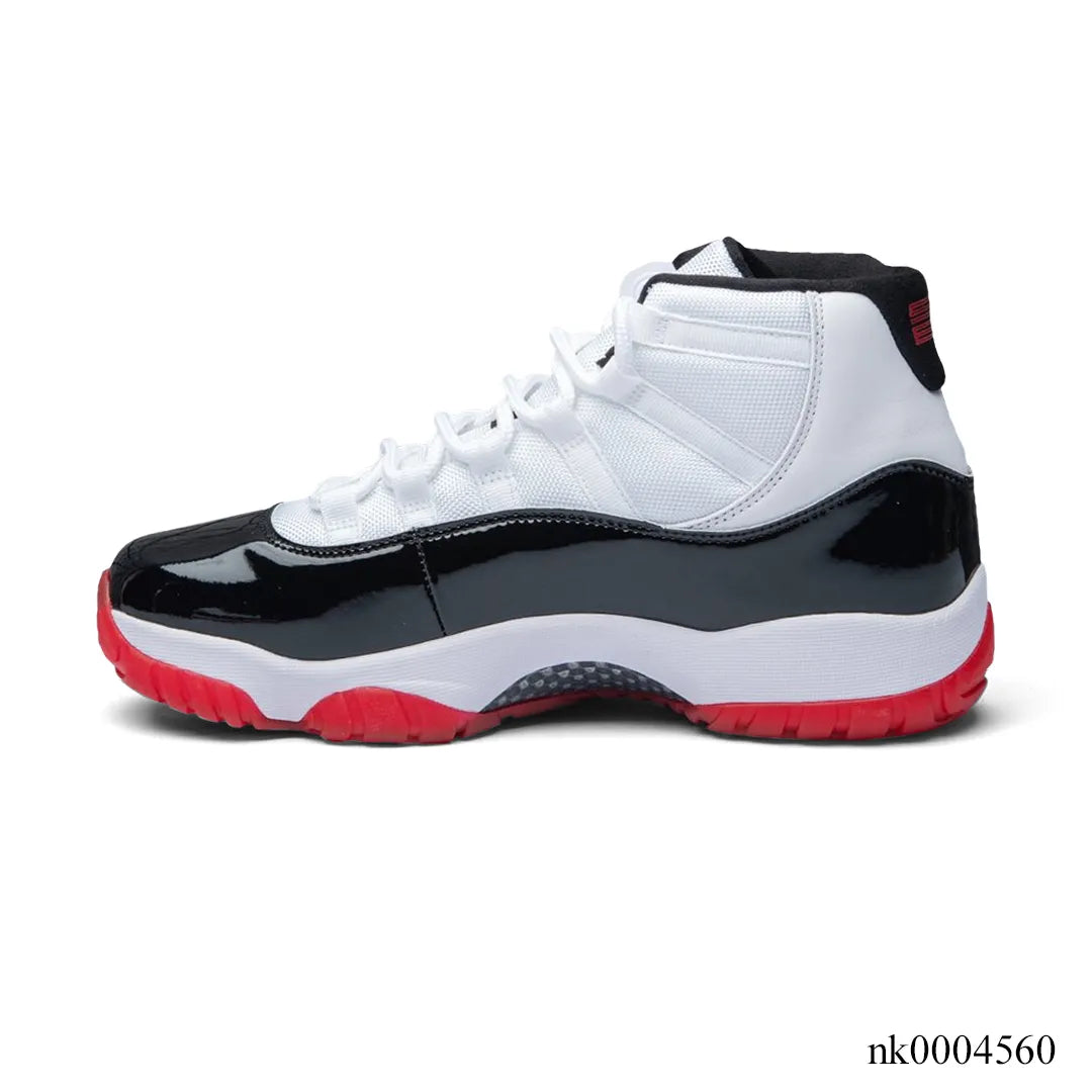 AJ 11 Black White Red Shoes Sneaker - nk0004560 image 1