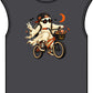 Ghost Rider BMX Unisex Garment-Dyed Muscle Tee image