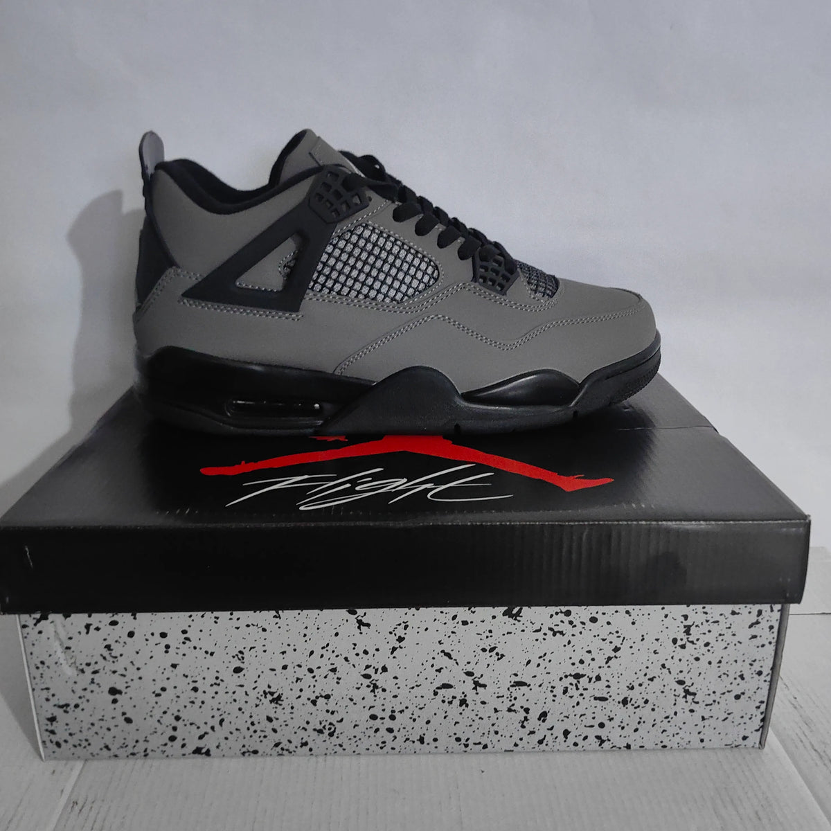 AJ 4 x Travis Scott Retro Dark Grey Black Shoes Sneakers - nk0005039 image 15