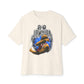 Airborne Legend Unisex Oversized Boxy Tee - Natural, M image