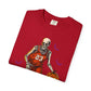 Halloween Basketball Unisex Garment-Dyed T-shirt image 50
