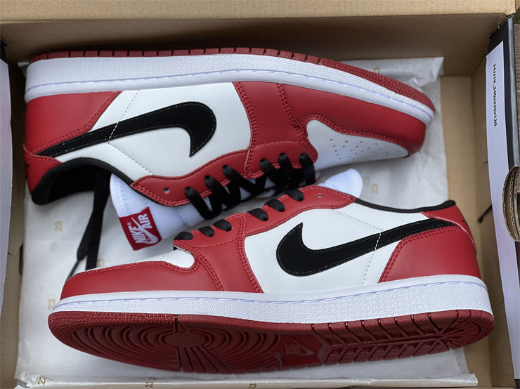AJ 1 Retro Low Chicago 2016 Shoes Sneakers - nk0001964 image 9