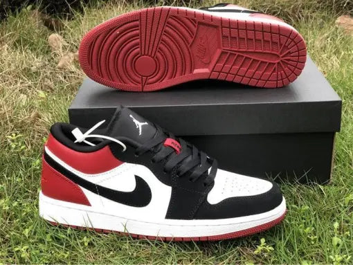 AJ 1 Low Black Toe Shoes Sneakers - nk0000732 image 11