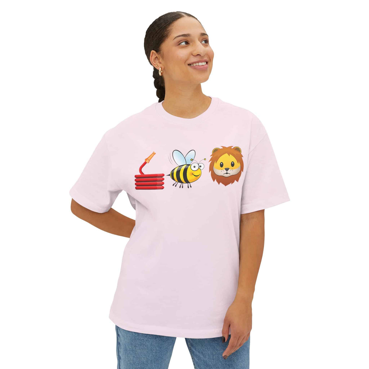 Bee Unisex Oversized Boxy Tee image 7
