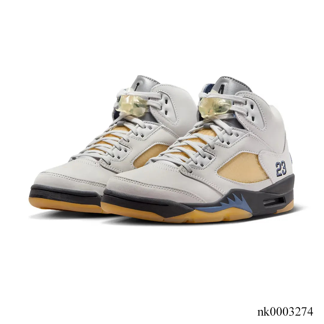 AJ 5 x A Ma Maniére "Diffused Blue" Shoes Sneakers - nk0003274 image 2