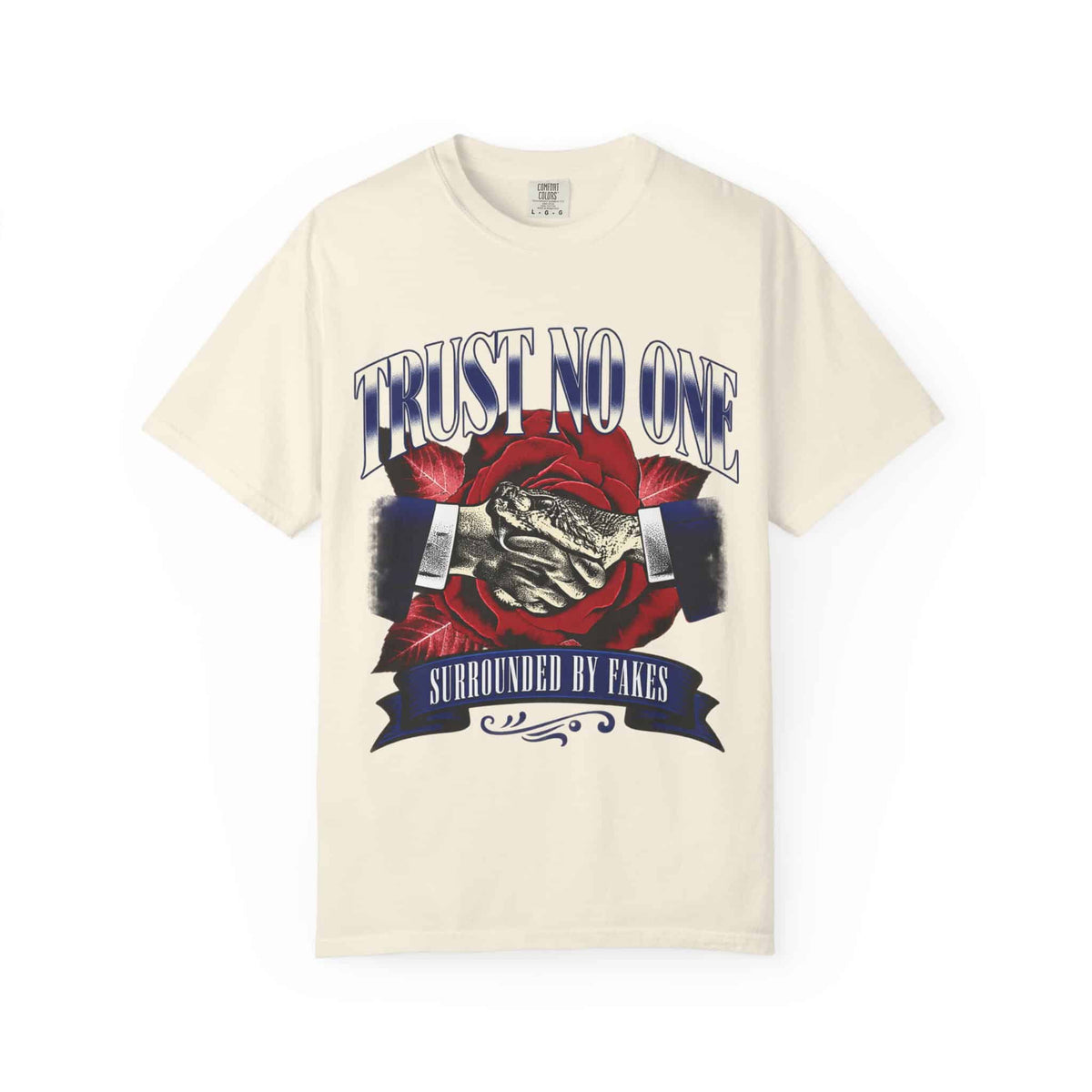 Graphic Print  Unisex Garment-Dyed T-shirt - POD0037 image 8