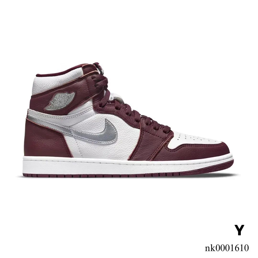 AJ 1 High OG Bordeaux Shoes Sneakers - nk0001610 image