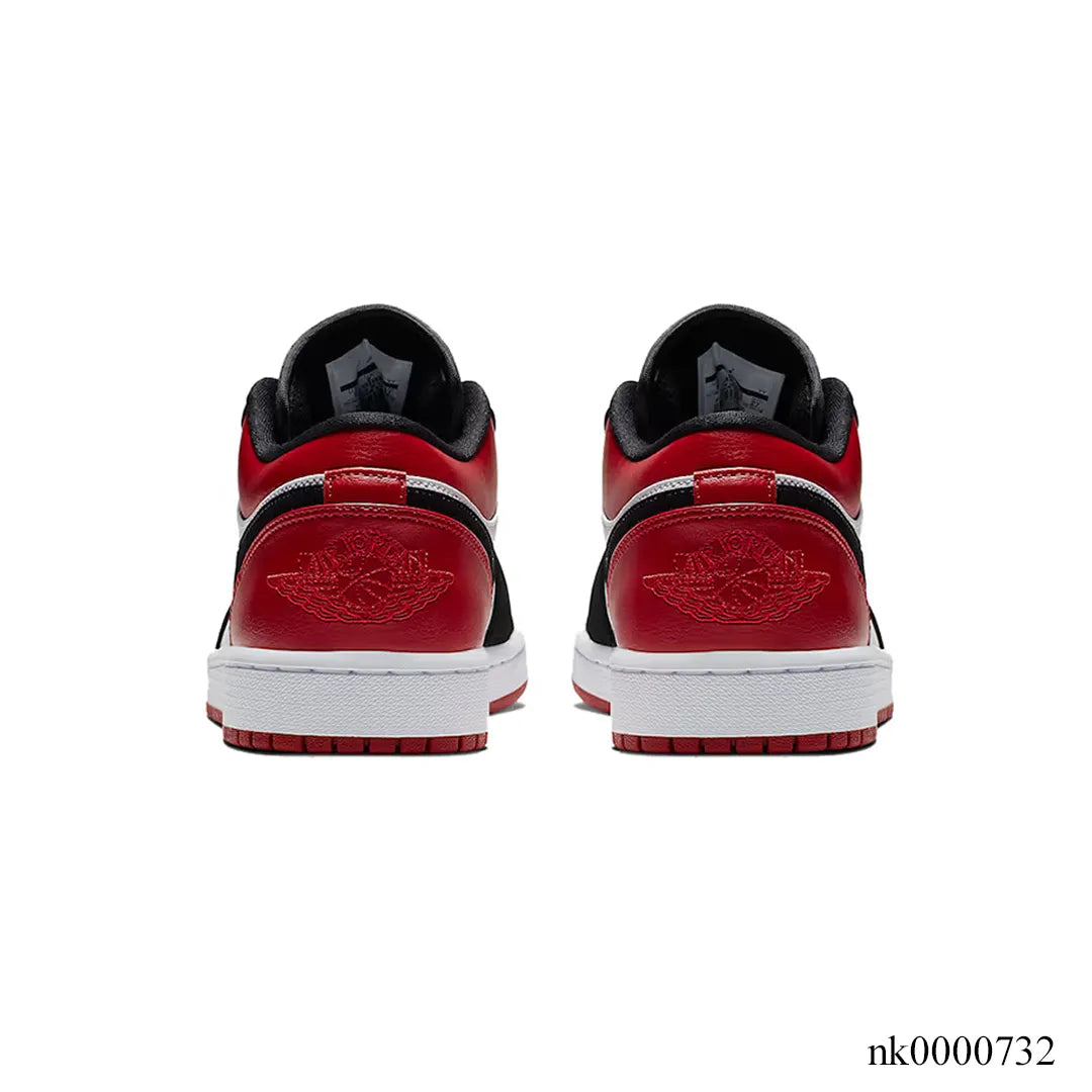 AJ 1 Low Black Toe Shoes Sneakers - nk0000732 image 4