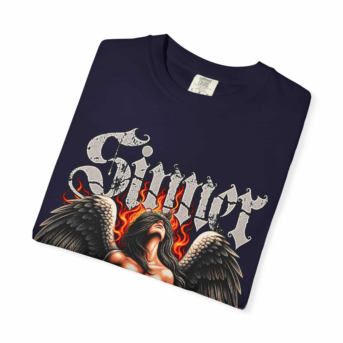 Sinner’s Flame Unisex Garment-Dyed T-shirt image 72
