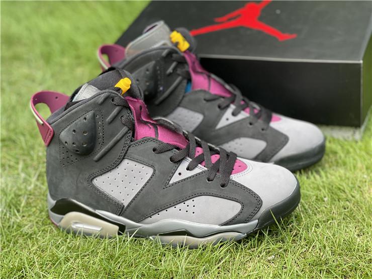 AJ 6 Bordeaux Shoes Sneakers - nk0001646 image 5