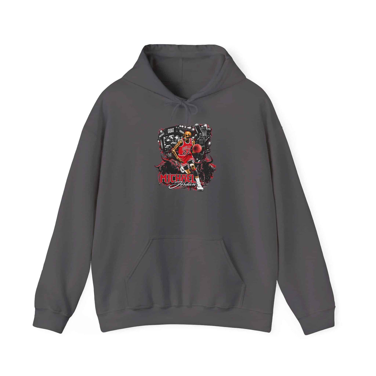 Chicago Legend 23 Hooded Sweatshirt - S, Charcoal image