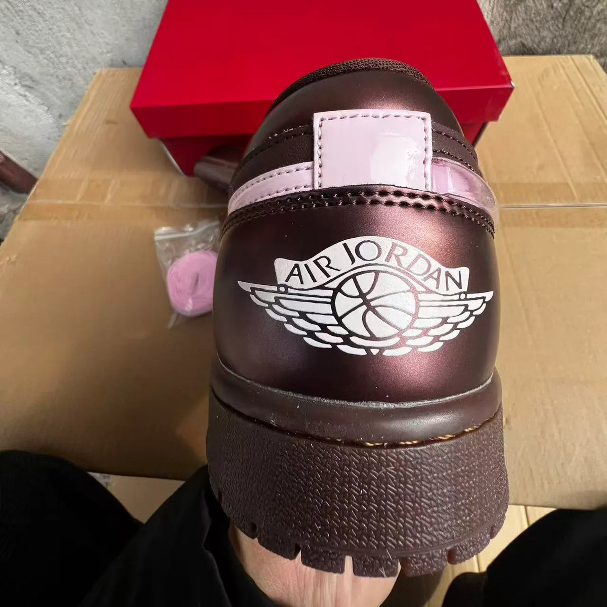 AJ 1 Low 'Chocolate Valentine's Day' Shoes Sneakers – nk0004944 image 12