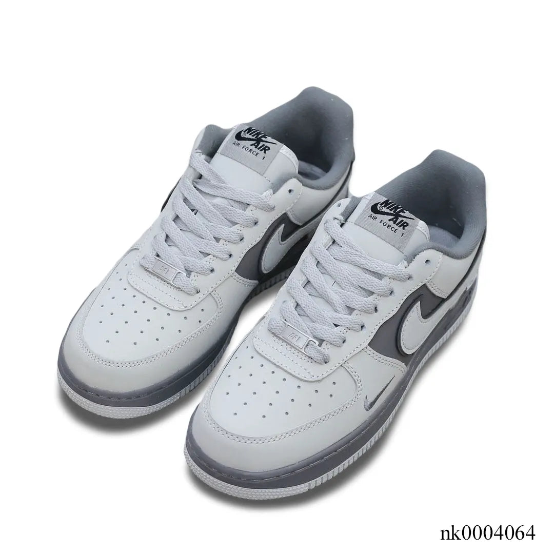 AF 1 Double White Grey Shadow Shoes Sneakers - nk0004064 image 2
