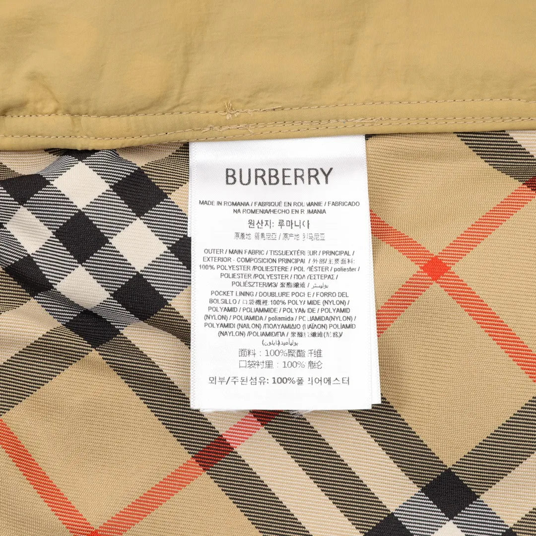 BUR Archive Check Knight Motif Shorts in Tan - 380 - bbr0000380 image 12